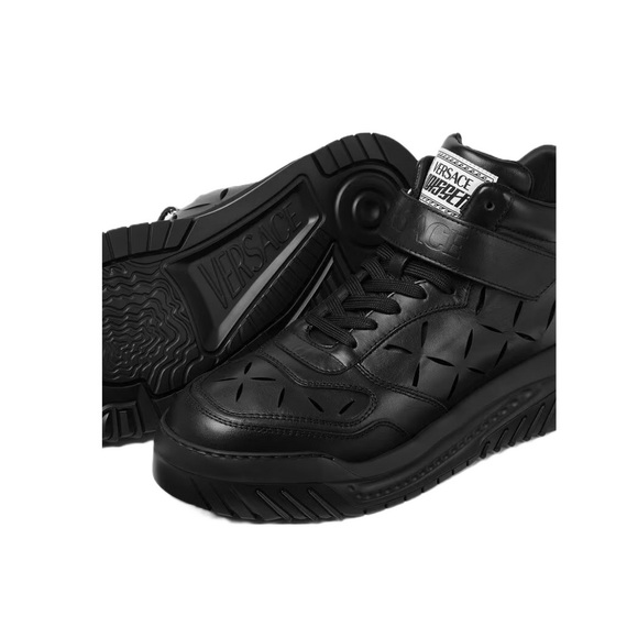 Versace Men\'s Black High-Top Sneakers main image 7